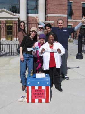 Charleston Peace in Columbia to pay for our free speech!